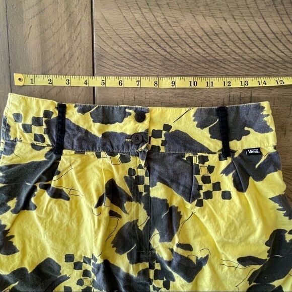 Vans Off The Wall Yellow and Black Mini Skirt - 7‎ - Picture 12 of 14